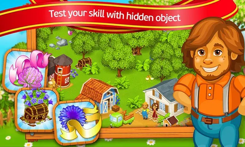 Farm Town: Cartoon Story  [МОД Unlocked] Screenshot 2