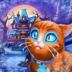 Взлом Chloe's Merge: House Design (Хэллоуин Мердж)  [МОД Много денег] - стабильная версия apk на Андроид