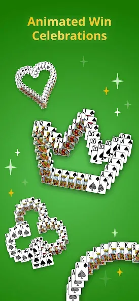 Spider Solitaire Classic  [МОД Все открыто] Screenshot 5