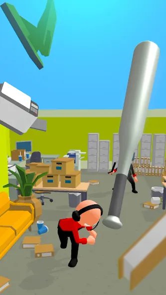 Crazy Office — Slap & Smash  [МОД Много денег] Screenshot 4