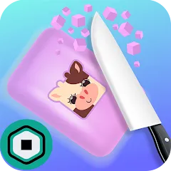 Взломанная Robux Slice Soap (Робакс Слайс Соап)  [МОД Unlocked] - стабильная версия apk на Андроид