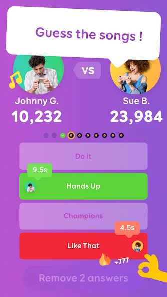 SongPop® - Guess The Song (СонгПоп)  [МОД Бесконечные деньги] Screenshot 1