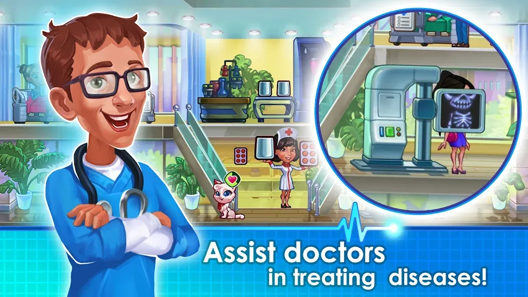 Doctor Dash ASMR Hospital (Клиника Дэш Безумный Госпиталь)  [МОД Много денег] Screenshot 4