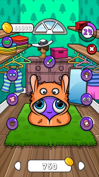 Moy 7 - Virtual Pet Game  [МОД Menu] Screenshot 4