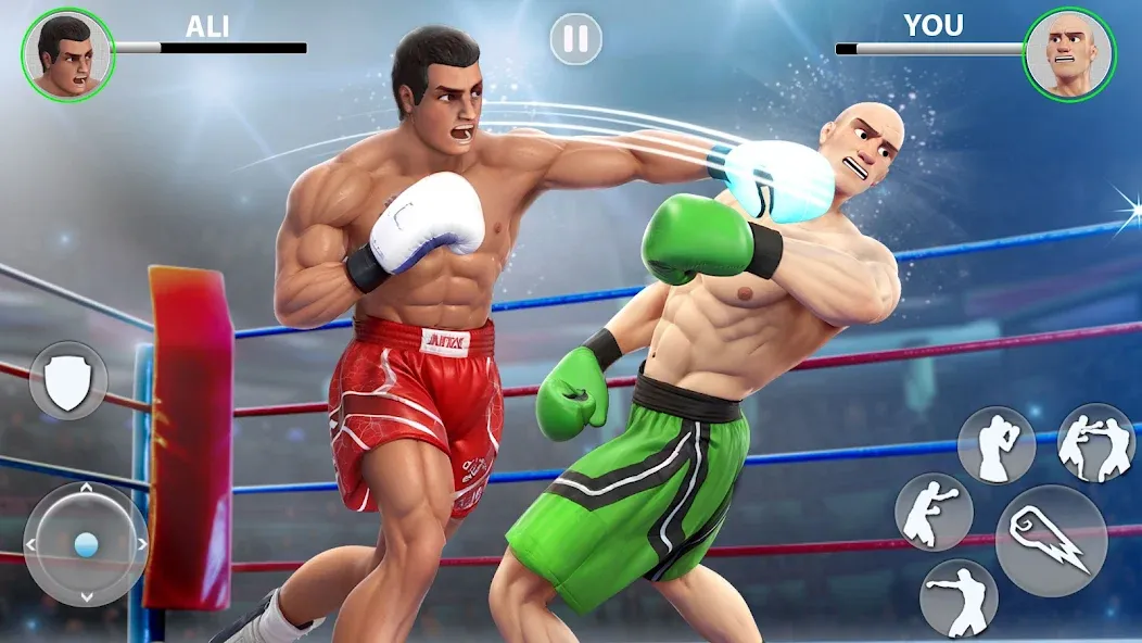 Kick Boxing Games: Fight Game  [МОД Menu] Screenshot 2