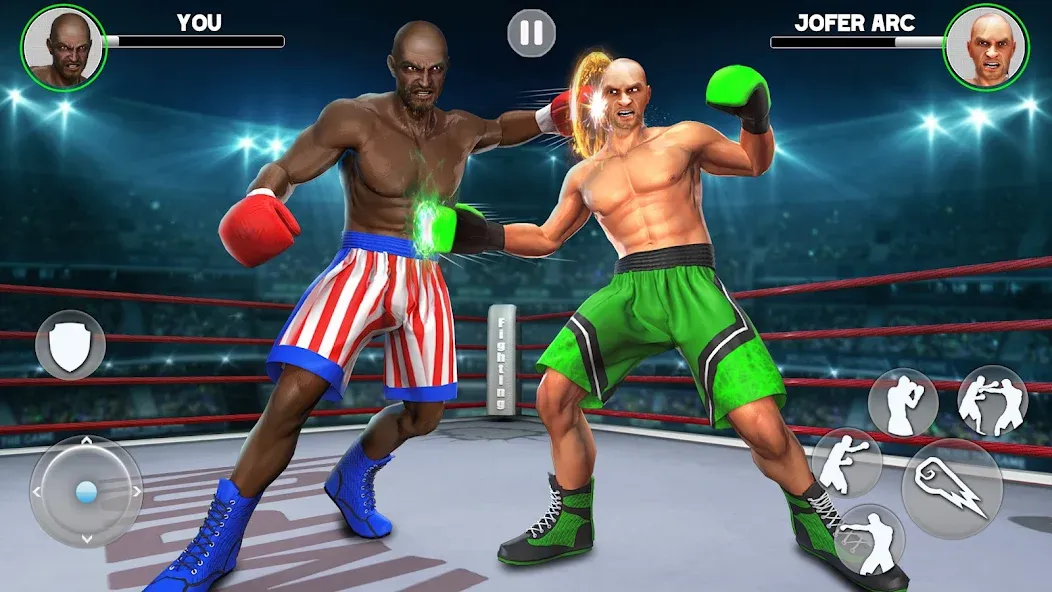 Kick Boxing Games: Fight Game  [МОД Menu] Screenshot 4