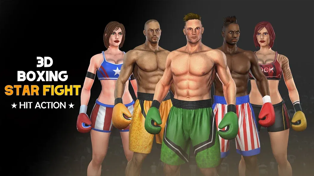 Kick Boxing Games: Fight Game  [МОД Menu] Screenshot 5