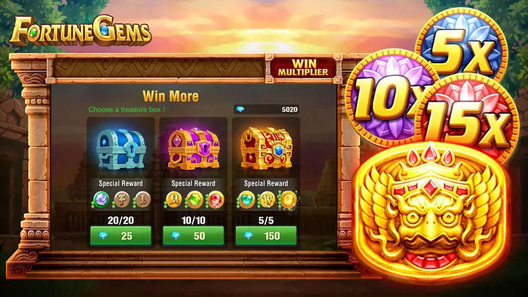 Slot Fortune Gems-TaDa Games (Слот Форчун Гемс)  [МОД Menu] Screenshot 4