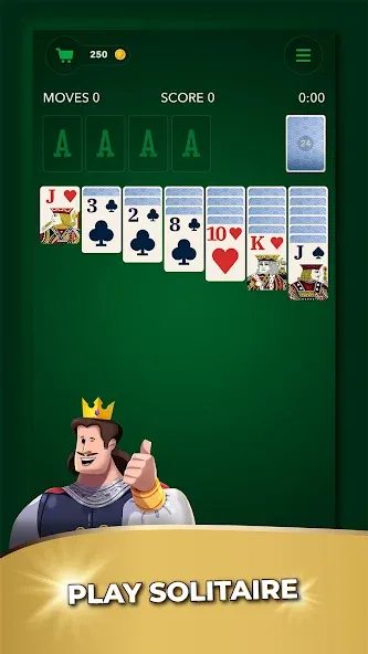 Solitaire Guru: Card Game  [МОД Бесконечные монеты] Screenshot 1