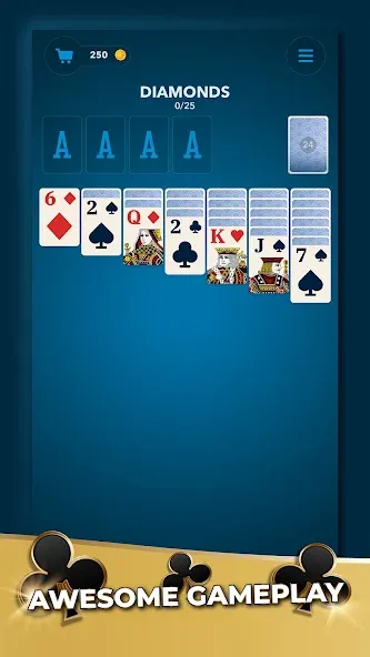 Solitaire Guru: Card Game  [МОД Бесконечные монеты] Screenshot 2