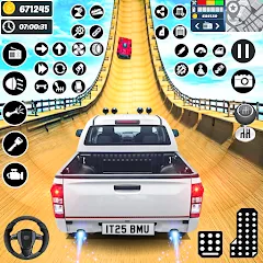 Взломанная Ramp Car Game - Car Stunt (Рамп Кар Гейм)  [МОД Menu] - последняя версия apk на Андроид