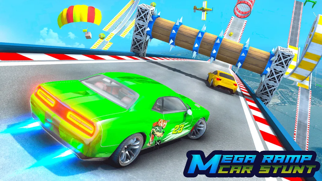 Ramp Car Games: GT Car Stunts (Рамп Кар Игры)  [МОД Бесконечные монеты] Screenshot 2