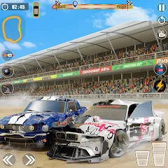 Взломанная Demolition Derby: Car Games  [МОД Много денег] - полная версия apk на Андроид