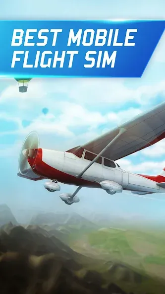 Flight Pilot: 3D Simulator  [МОД Все открыто] Screenshot 2