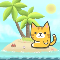 Скачать взломанную 2048 Kitty Cat Island (Остров Кошачьеи Кошки)  [МОД Все открыто] - полная версия apk на Андроид