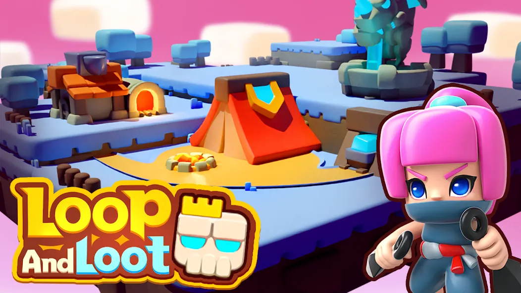 Loop & Loot™: Merge RPG (Покет Квест)  [МОД Много денег] Screenshot 2