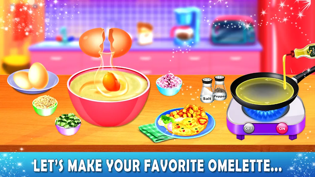 Lunch Box cooking Games 2023 (ШКОЛЬНЫЙ ОБЕД ПРИГОТОВЛЕНИЕ ПИЩИ Создание поваров)  [МОД Menu] Screenshot 3