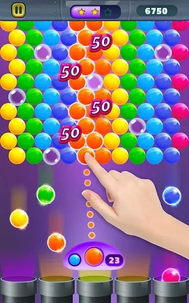 Action Bubble Game (Экшн Бабл Игра)  [МОД Бесконечные монеты] Screenshot 3