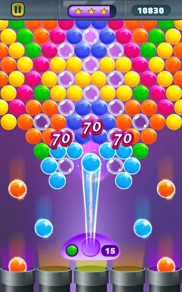 Action Bubble Game (Экшн Бабл Игра)  [МОД Бесконечные монеты] Screenshot 4