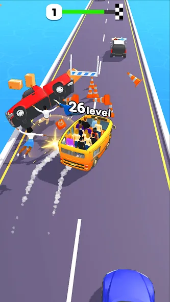 Level Up Bus (Левел Ап Бас)  [МОД Бесконечные деньги] Screenshot 4