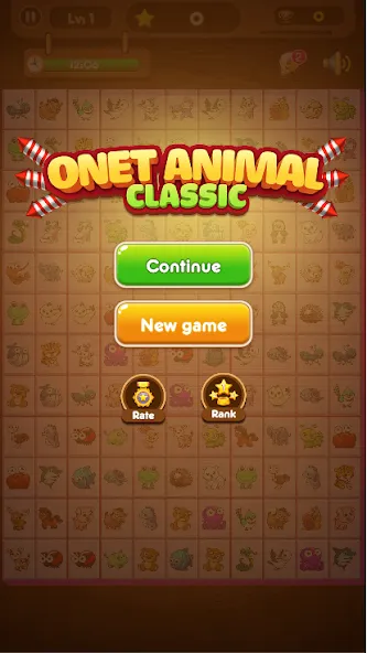 Onet Connect Animal Game (Онет Соединить Животные игра)  [МОД Меню] Screenshot 4