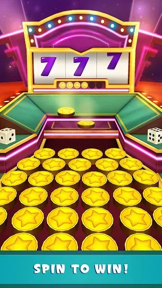 Coin Dozer: Casino (Коин Дозер)  [МОД Бесконечные деньги] Screenshot 3