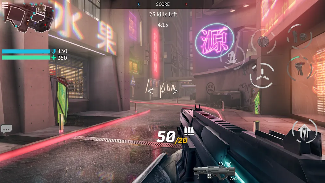 Infinity Ops: Cyberpunk FPS (Инфинити Опс)  [МОД Unlimited Money] Screenshot 1