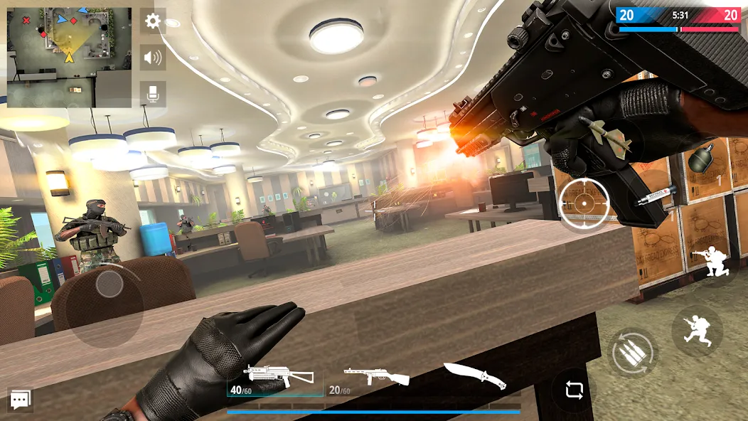 Modern Strike Online: PvP FPS (Модерн Страйк Онлайн)  [МОД Unlocked] Screenshot 2