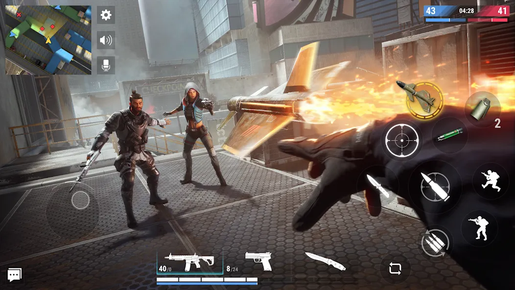 Modern Strike Online: PvP FPS (Модерн Страйк Онлайн)  [МОД Unlocked] Screenshot 3