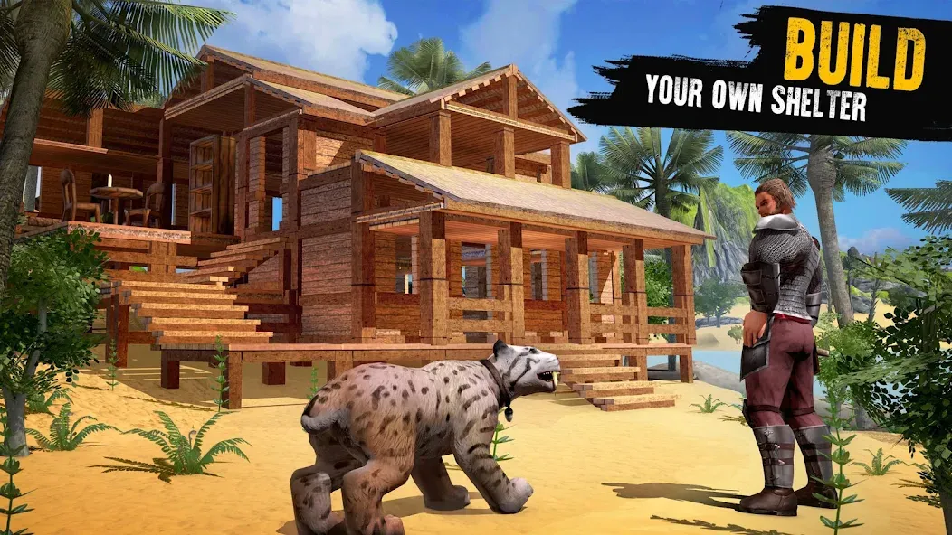 Jurassic Survival Island (Джурастик Сурвайвал Айленд)  [МОД Menu] Screenshot 3