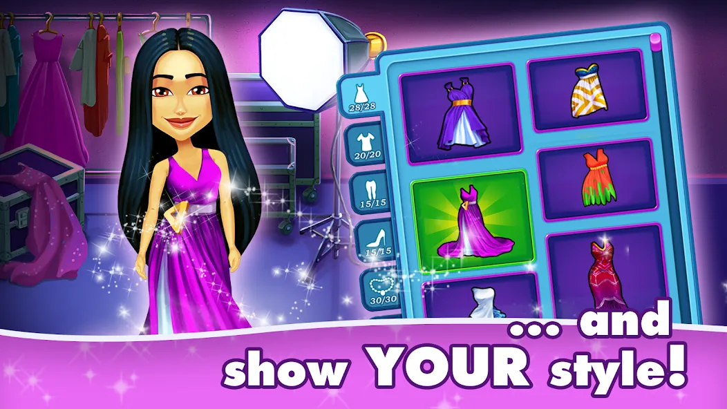 Fabulous 5: Fashion & Dress-up (Фэбюлс)  [МОД Unlocked] Screenshot 4