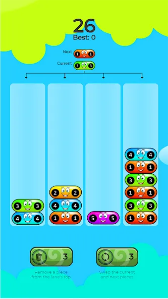 3D Number Block Puzzle Game (Намбер Мерджер)  [МОД Много денег] Screenshot 3