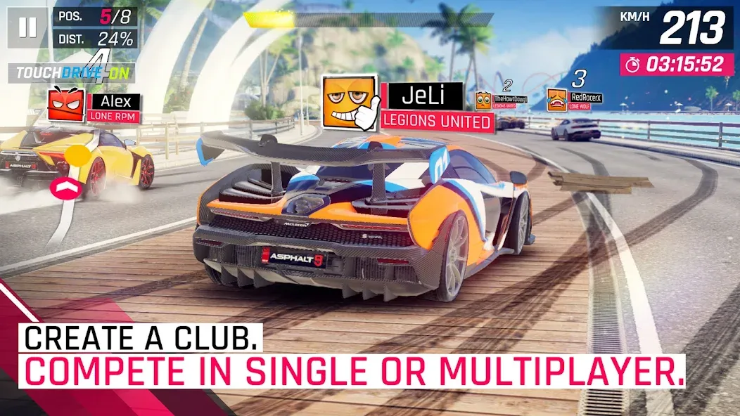 Asphalt 9: Legends (Асфальт 9)  [МОД Все открыто] Screenshot 4