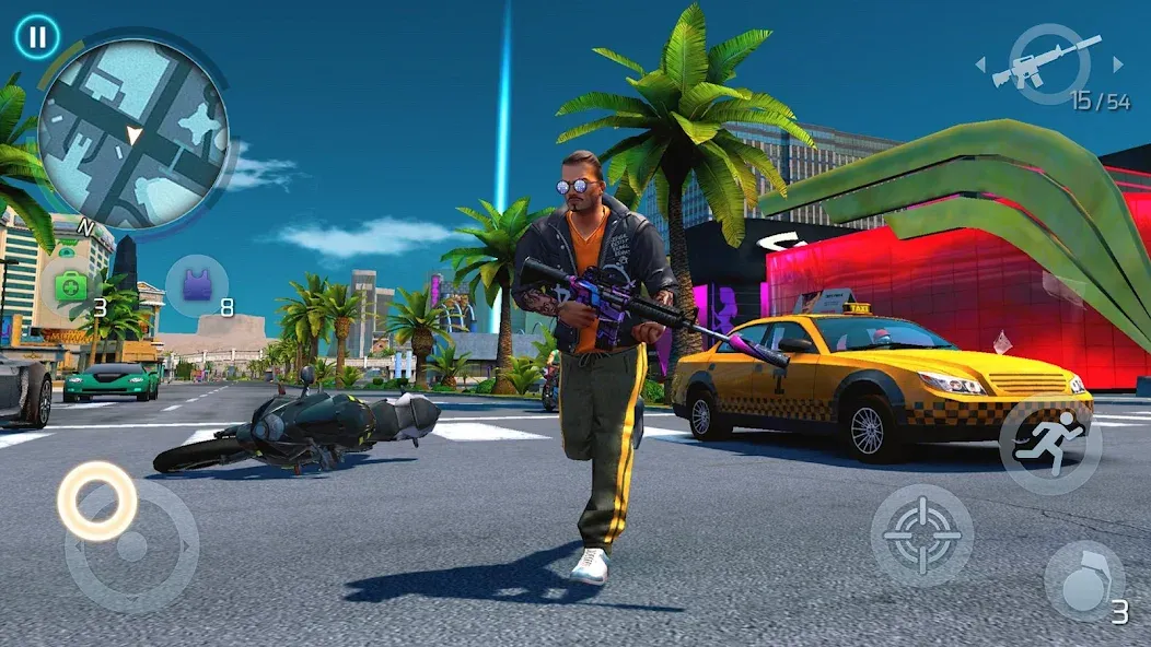 Gangstar Vegas: World of Crime (Гангстар Вегас)  [МОД Unlocked] Screenshot 3