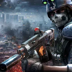 Скачать взломанную Modern Combat 5: mobile FPS (Модерн Комбат 5)  [МОД Menu] - стабильная версия apk на Андроид