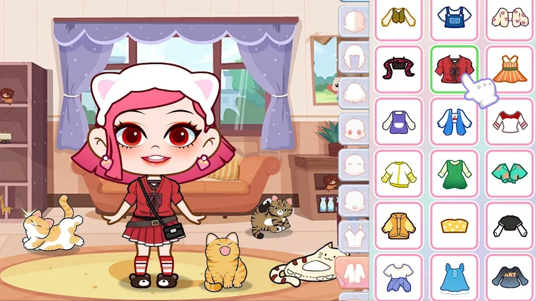 Doll Dress Up - Makeup Games  [МОД Много монет] Screenshot 5