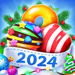 Скачать взломанную Candy Charming - Match 3 Games (энди Чарминг)  [МОД Unlimited Money] - стабильная версия apk на Андроид