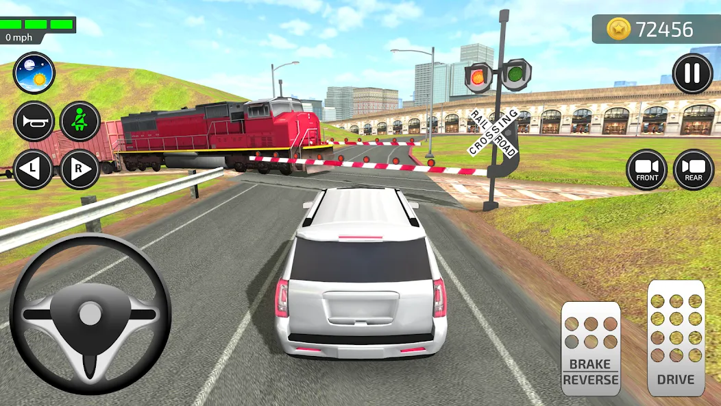 Driving Academy Car Simulator  [МОД Меню] Screenshot 1