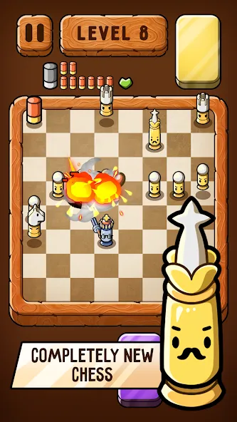 Bullet Chess: Board Shootout (Бюллет чесс)  [МОД Menu] Screenshot 3