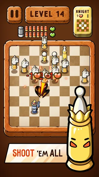 Bullet Chess: Board Shootout (Бюллет чесс)  [МОД Menu] Screenshot 5