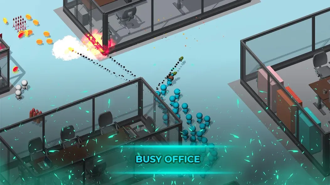 Crowd War - Action Game (Крауд Вар)  [МОД Unlimited Money] Screenshot 1