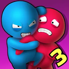 Взломанная Noodleman Party: Fight Games (Нудлман Пати)  [МОД Все открыто] - стабильная версия apk на Андроид