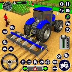 Real Tractor Driving Simulator