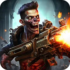 Скачать взломанную Zombie Hunter - Shooting Game (Зомби Хантер)  [МОД Бесконечные деньги] - стабильная версия apk на Андроид