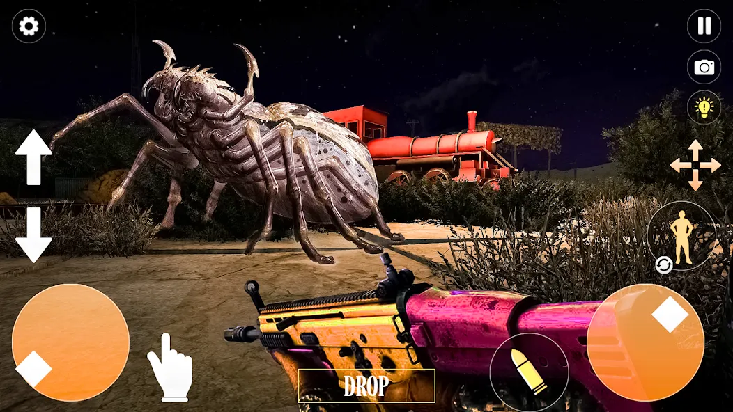 Horror Spider : Scary Train  [МОД Menu] Screenshot 5