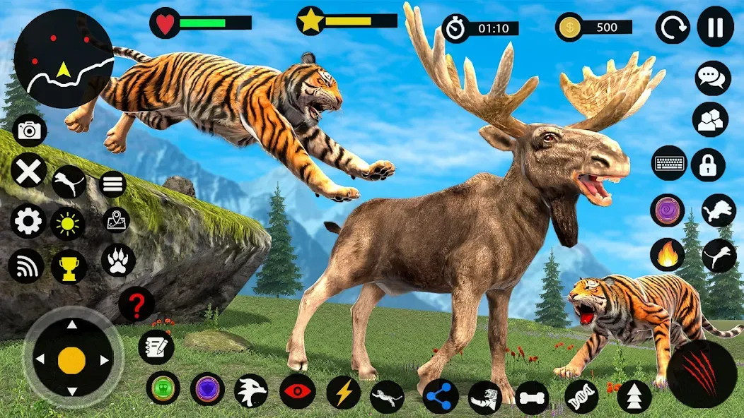 Tiger Games: Tiger Sim Offline  [МОД Mega Pack] Screenshot 2