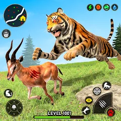 Взлом Tiger Games: Tiger Sim Offline  [МОД Mega Pack] - стабильная версия apk на Андроид