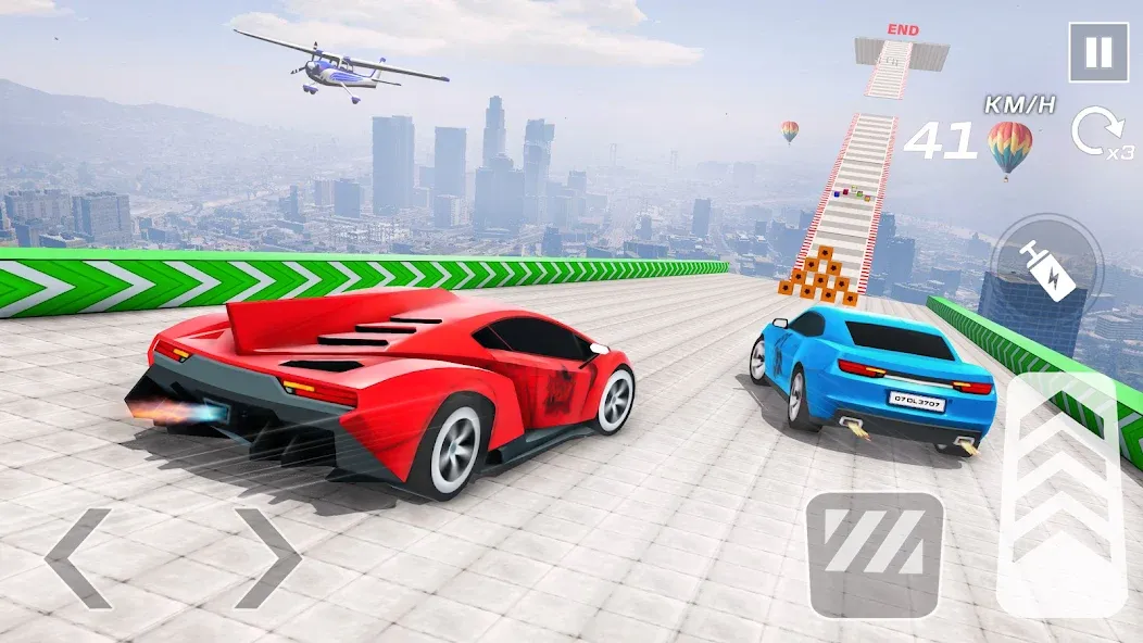 Car Games 3D - GT Car Stunts (ДжиТи Кар Стантс)  [МОД Unlimited Money] Screenshot 1