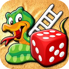 Скачать взломанную Snakes and Ladders King (Снейкс энд Ладдерс Кинг)  [МОД Много денег] - последняя версия apk на Андроид