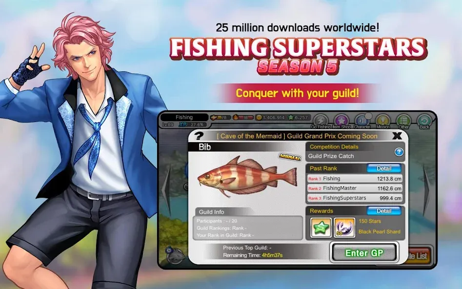 Fishing Superstars (Фишинг Суперзвезды)  [МОД Menu] Screenshot 2